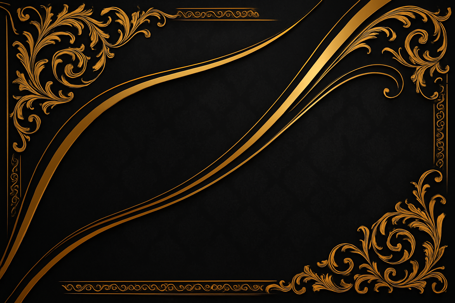 imagen negra con dorado elegante